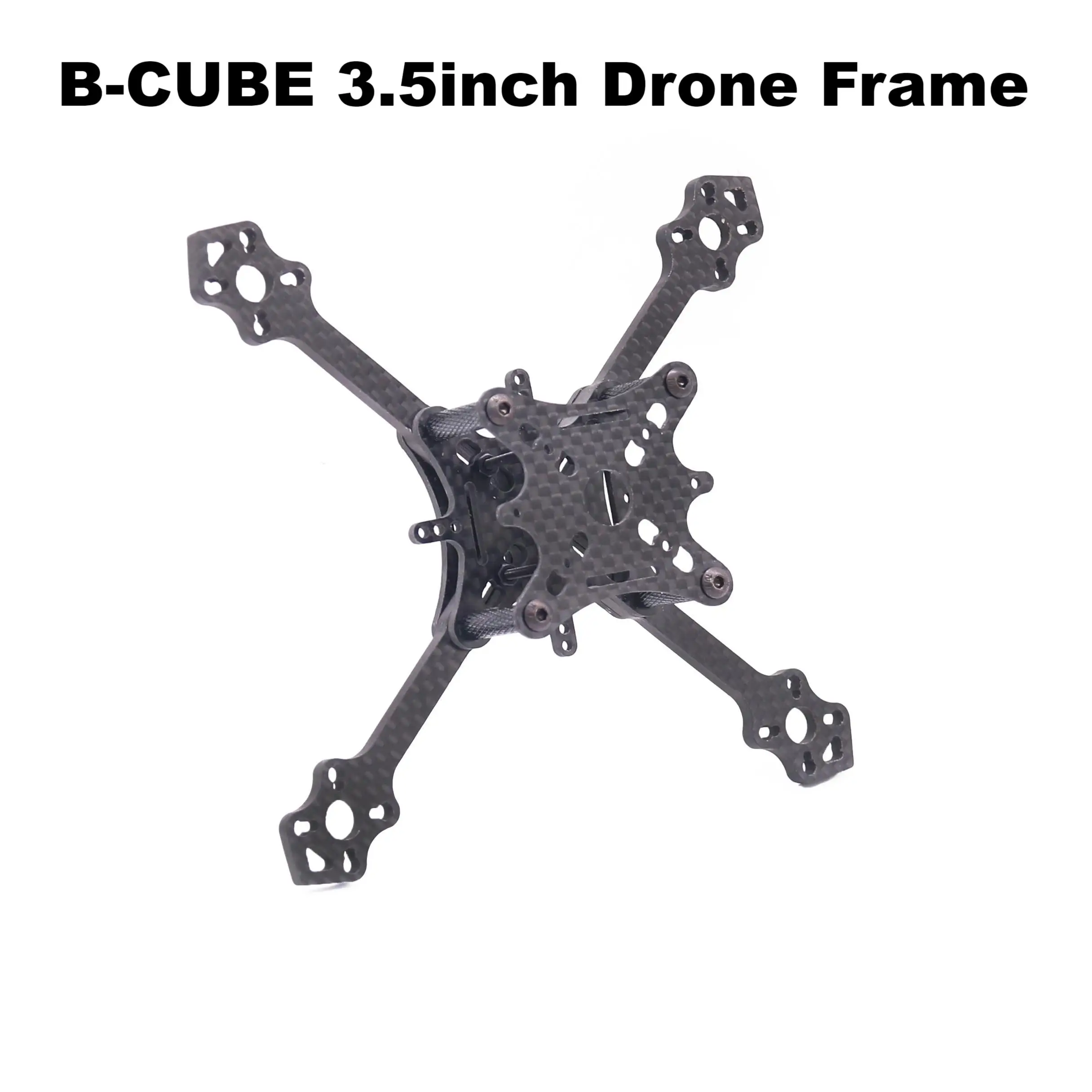 B-CUBE 3.5inch FPVDrone Frame Kit Carbon Fiber Racing Drone Quadcopter Freestyle INAV Beatflight F722Ardupilot PX4Flight Control