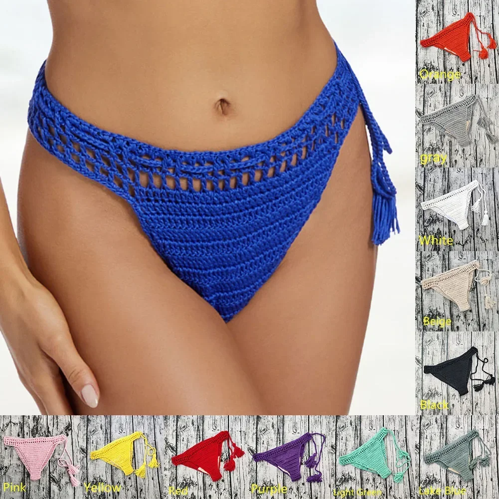 Stringi figi wakacyjne niski wzrost basen lato opalanie pływanie wakacje bikini oddychający sznurek Brand New — zdjęcie 2