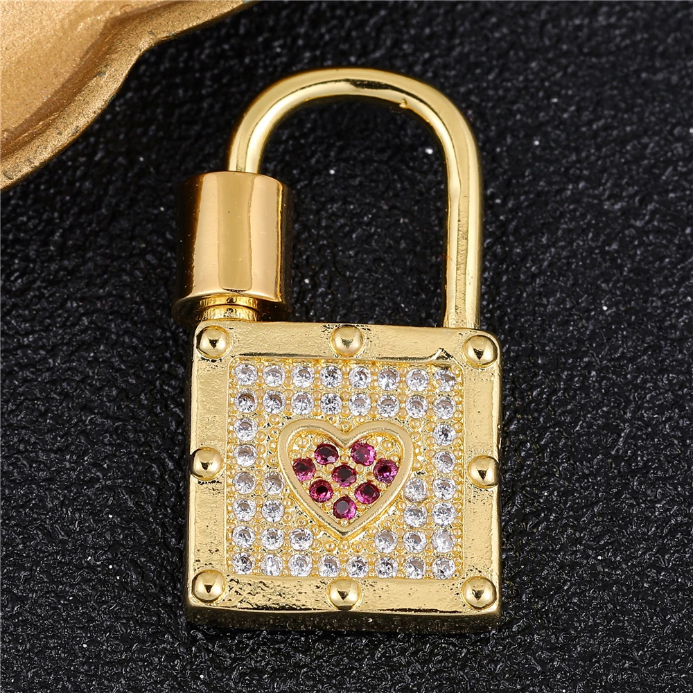 JUYA 2023 Luxury Hooks Locks for Bracelets Necklaces Making Components Fashion Good Quality Gold Plated Jewelry Making Supplies