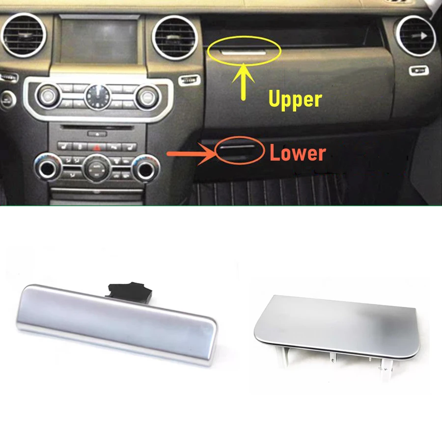 

Wooeight 1 шт. крышка бардачка защелка замок ящик для хранения зажим для Land Rover Discovery 4 2010-2016 Range Rover Sport 2005-2013