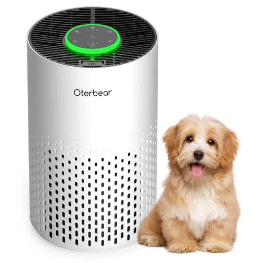 

Air Purifiers for Home Bedroom Up to 1250 Ft² - H14 HEPA Air Purifier with Aroma and Sleep Mode - 24dB Small Room Air Purifier