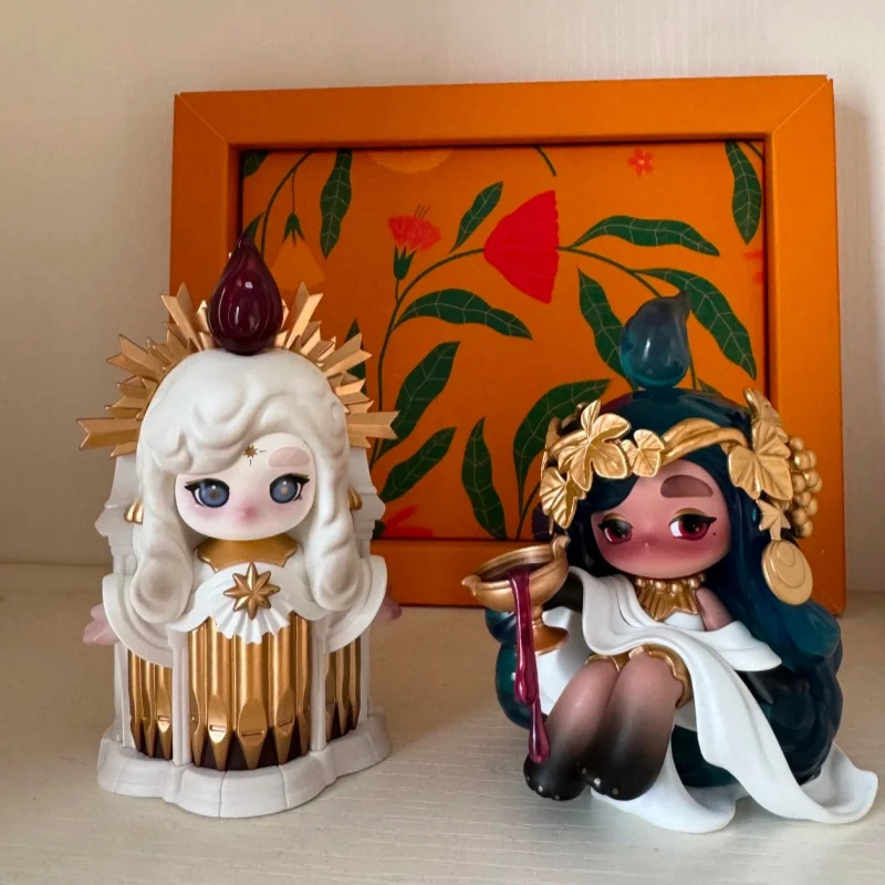 Genuine POPMART Blind Box Chaka Candle Whisper Series Trendy Toy Cute Doll Desktop Ornament Model Garage Kit Birhday Gift