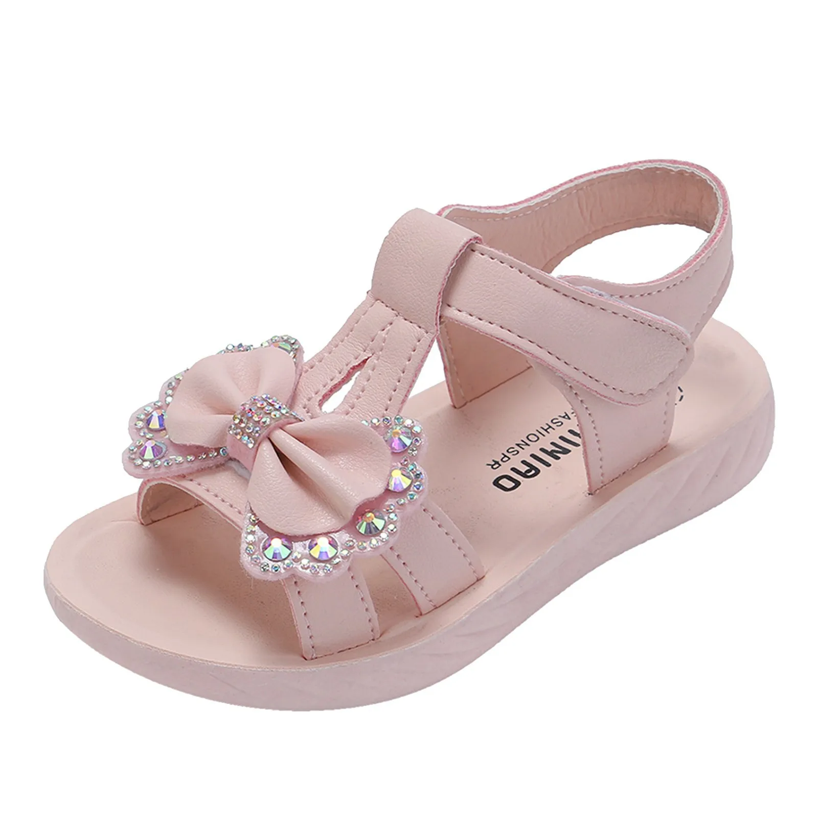 

Toddler Sandals 5 Girls Sandals Little Girl Soft Sole Children's Shoes Medium And Large Girl Baby Girls Rubber Sole Slippers