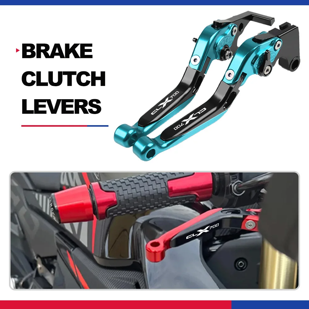 

700CLX Motorcycle Accessories Adjustable Brake Clutch Levers For CFMOTO CF MOTO 700 CLX 700 CL-X 700 700CL-X CLX700 CL-X700 2021