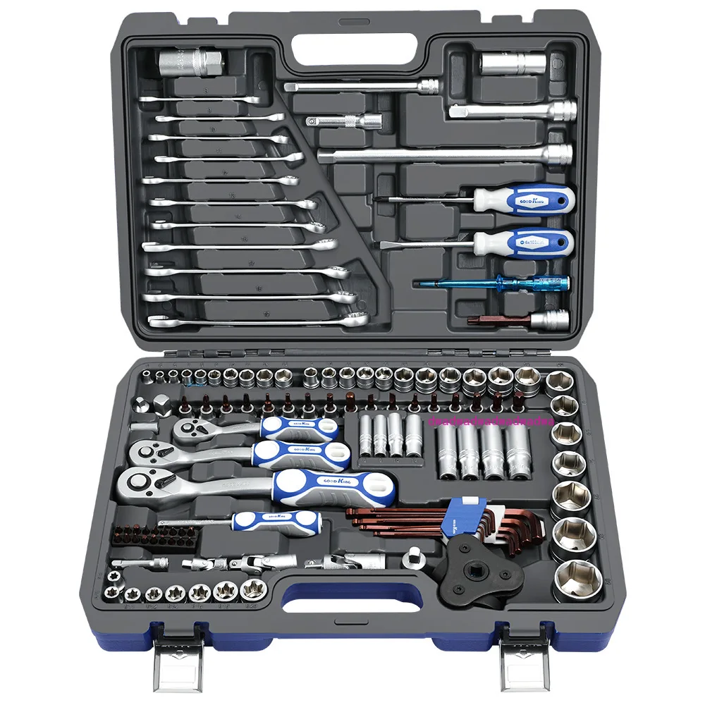 121 pieces large set ratchet wrench 72 teeth high quality set