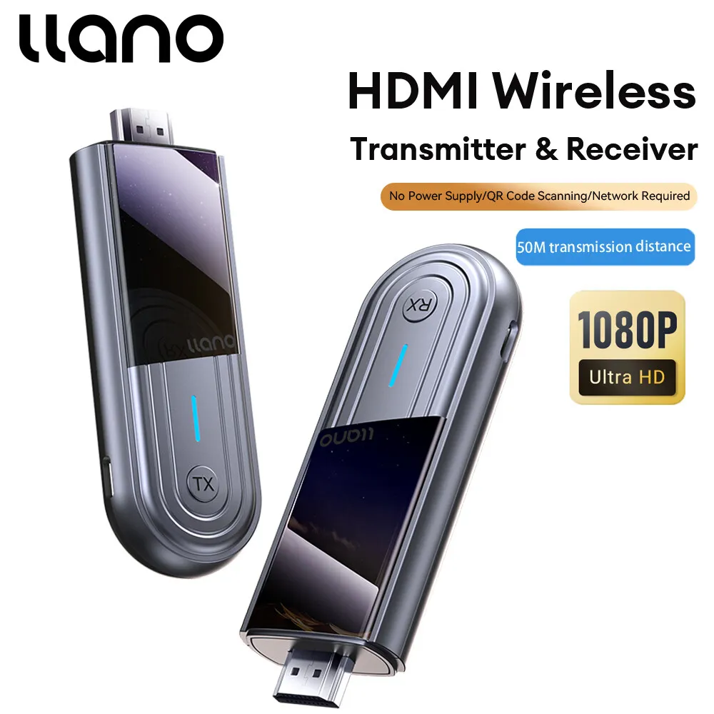 Llano 4k wireless hdmi transmitter receiver Laptop Audio Video