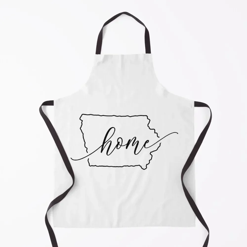 

Iowa Home Apron Chef jacket men Things For Kitchen Women Kitchen Kitchen Items Apron