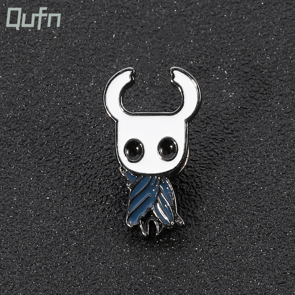 Hollow Knight Enamel Pin insectoid Knight pin badge Metroidvania style video game Brooch For Backpack Bag Jewelry Accessories