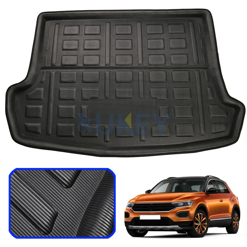 For Volkswagen VW T-Roc T ROC TRoc 2017 2018 2019 Boot Liner Cargo Tray Trunk Liner Mat Floor Carpet Luggage Tray Accessories