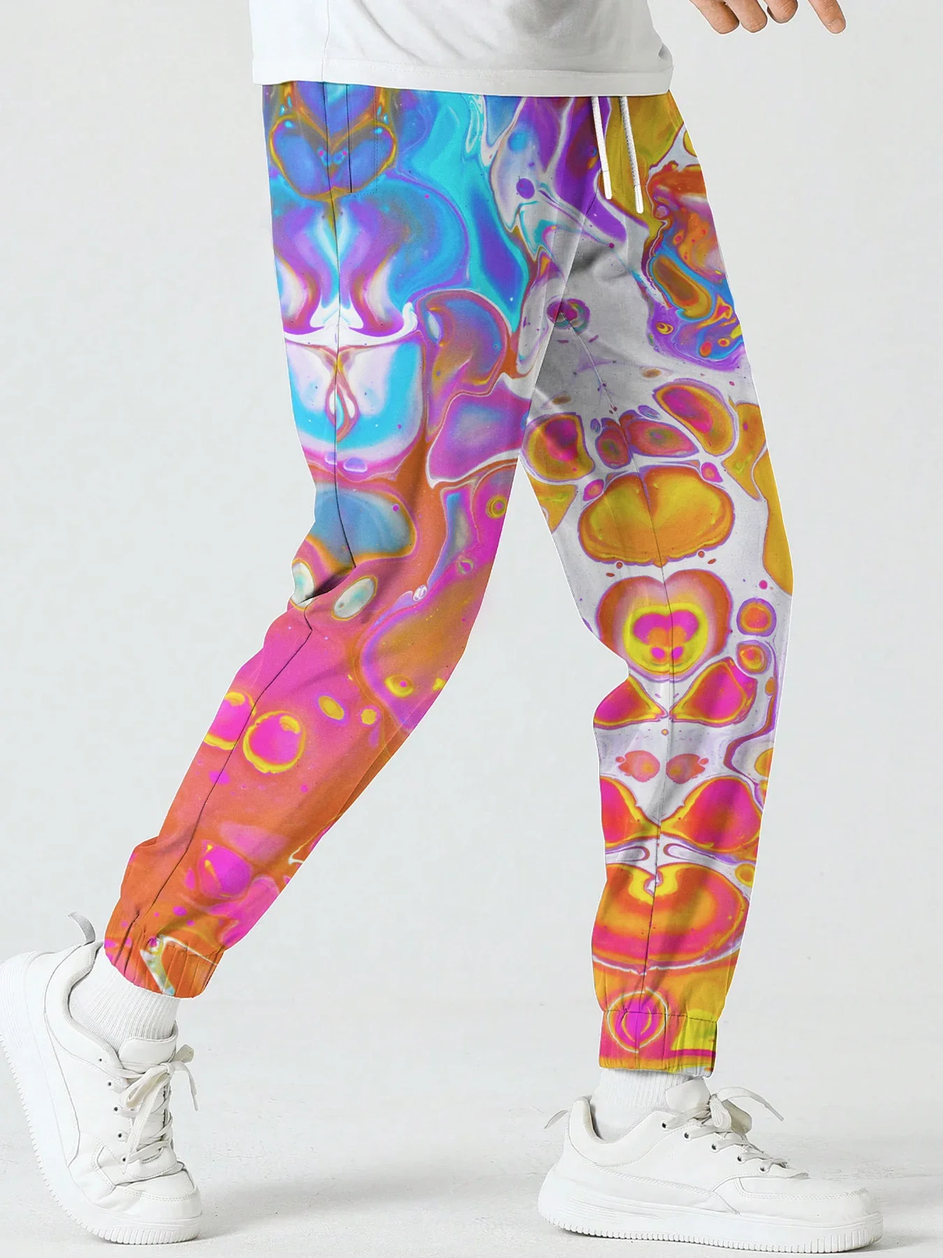 Marmor Muster Gedruckt Hosen Männer Frauen Casual Hosen Herbst Outdoor Sweatpant Mode Männlichen Streetwear Jogging Hosen