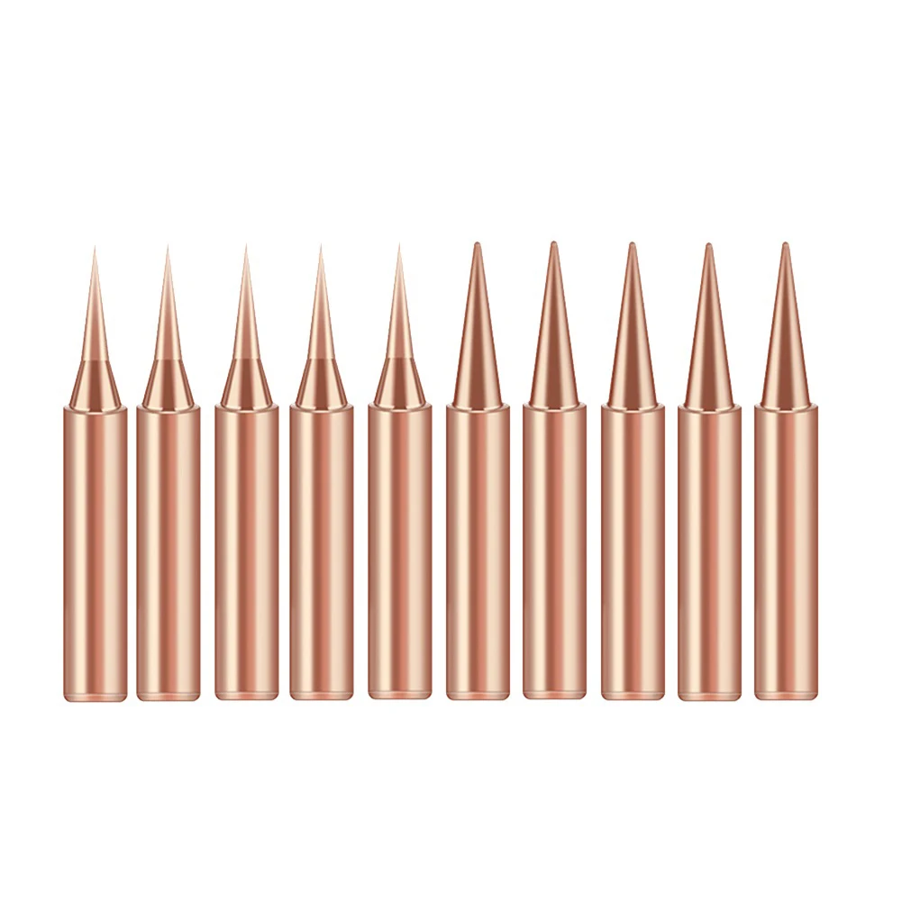 Pure Copper Soldering Iron Tips 900M-T 4mm Suitable For Lower Temperature Soldering For Bridging And Drag Soldering