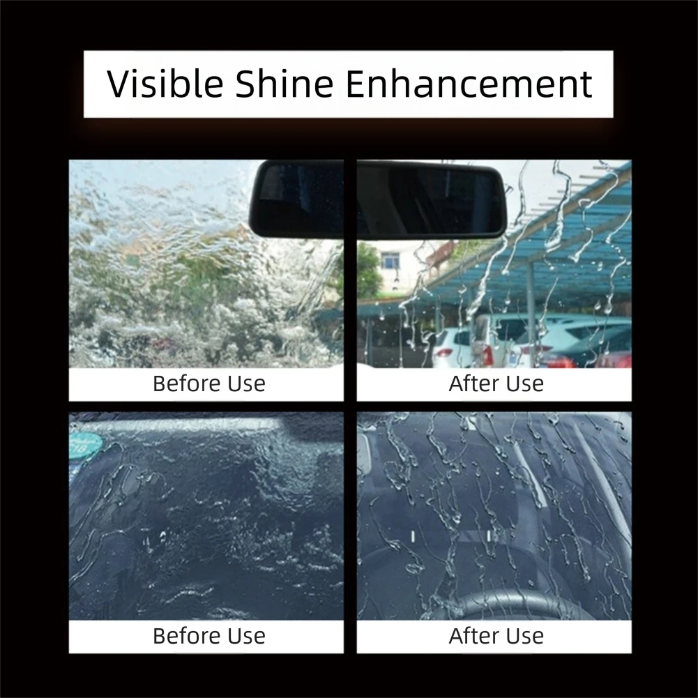 Automotive Oil Film Cleaning Brush Integrated Handle Brush For Easy & Even Application. For Glass Surfaces