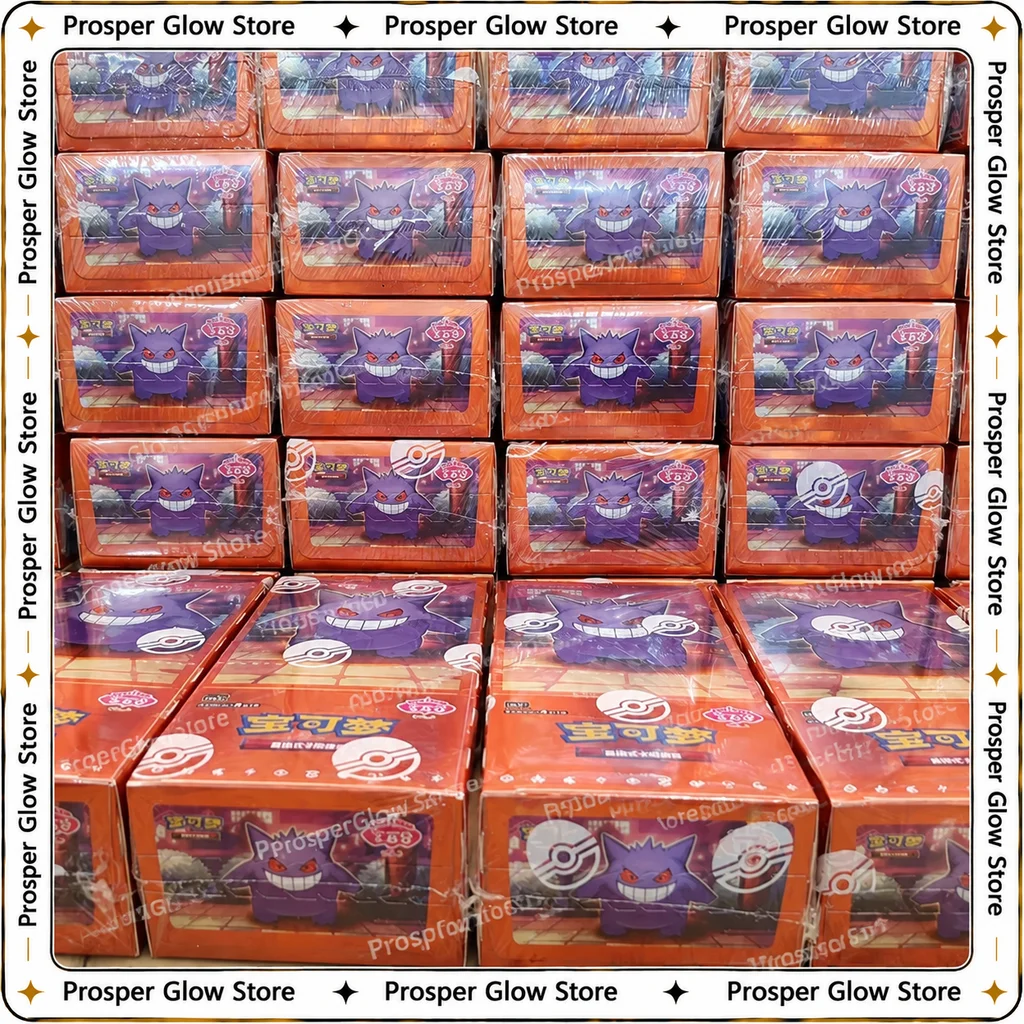 Ptcg Pkm:Scarlet & Violet Gem Pack Vol.3 Gengar Meowth Simplified Chinese Booster Pack Collection Card Blind Box Toy Adult Gift