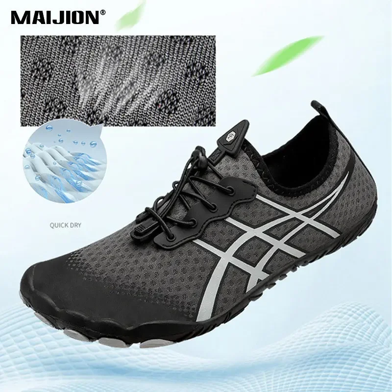 Elastic Breathable Water Sports Shoes For Men Women Boating Kayaking Quick Dry Nonslip Barefoot Upstream Wading Shoe Aqua Shoe