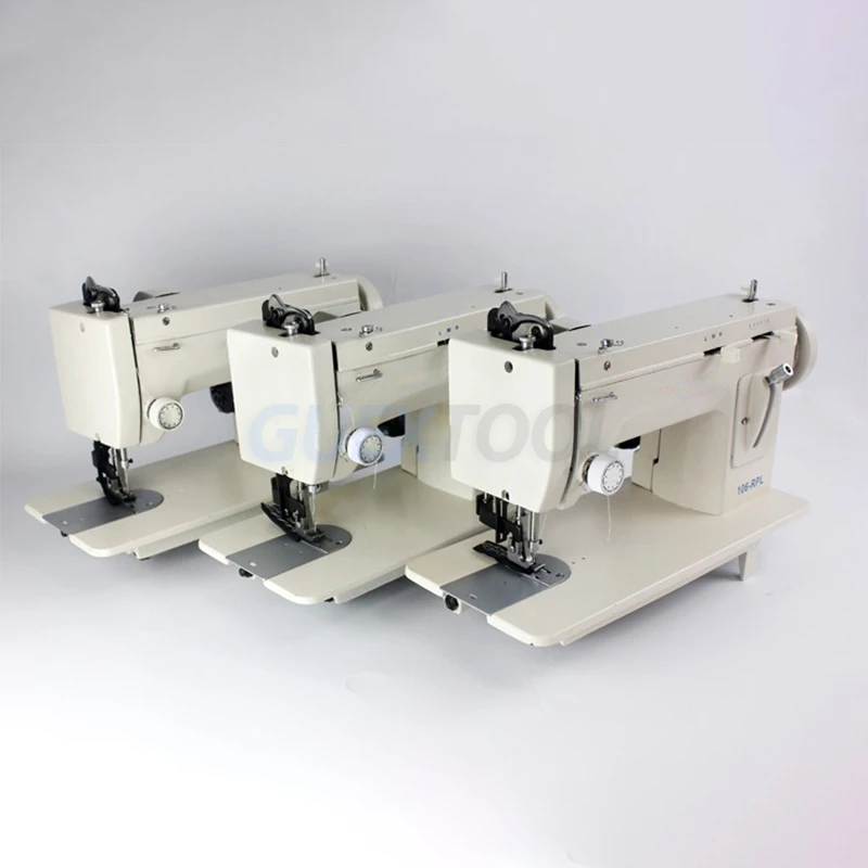 ماكينة خياطة محمولة للمشي والقدم متعرجة 9 بوصة بذراع من الجلد وماكينة خياطة ثقيلة 106-RPL ماكينة خياطة مادة سميكة