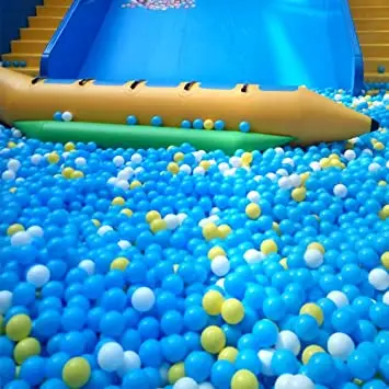

1000pcs Inflatable Jump Ocean Balls Pool Plastic Colorful Soft Ocean Ball Toy for Pool Water Pool Ocean Wave Ball