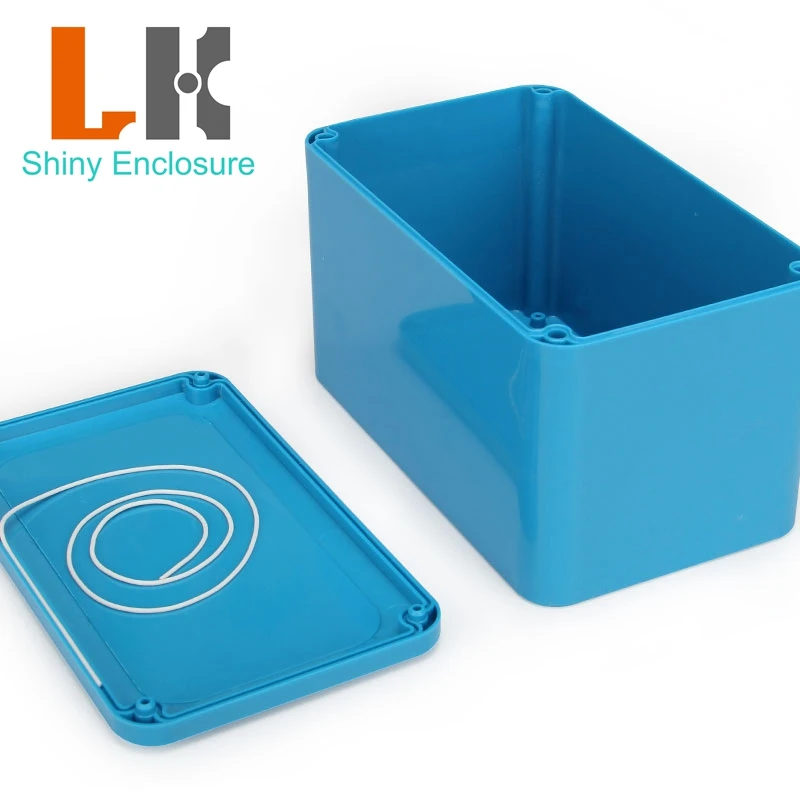 200x120x120mm ABS Plastic Shell Waterproof Electronic Project Box Blue Color DIY Enclosure Instrument Case Electrical Supplies