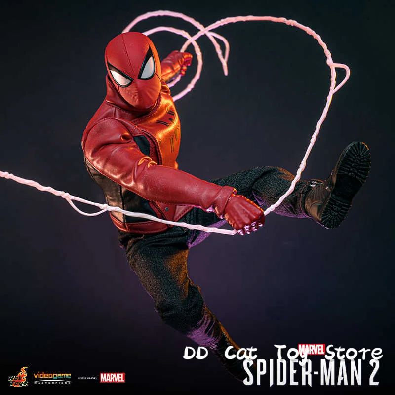 In Magazzino Originale Hot Toys Esclusivo HT VGM71 Spider Man Spiderman 2 Peter Parker Ultimo Stand Vestito 1/6 Action Figure Giocattoli di Modello