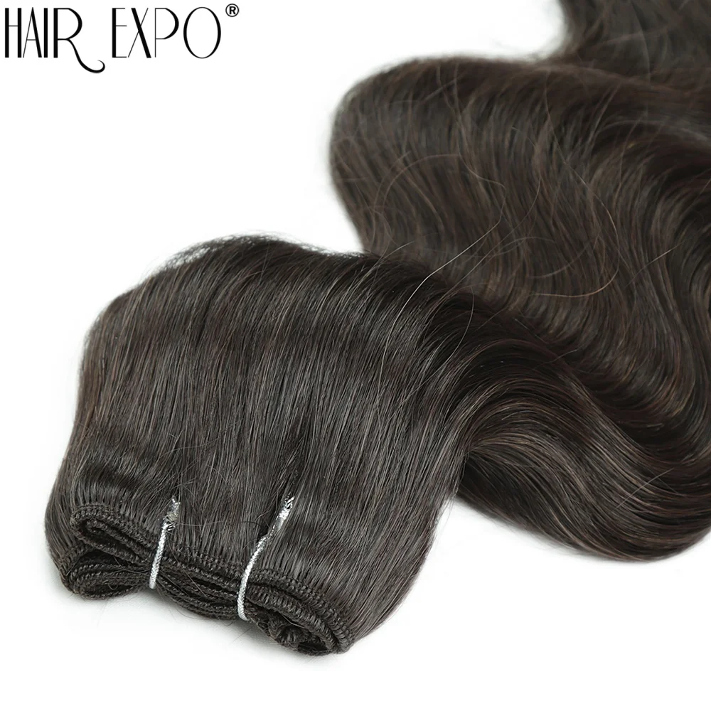 Body Wave Haarbündel 24 Zoll Piano Blonde Natürliche Synthetische Haarverlängerungen Ombre Dicker Pferdeschwanz Lockiges Haar zum Weben für Frauen – Detail 25