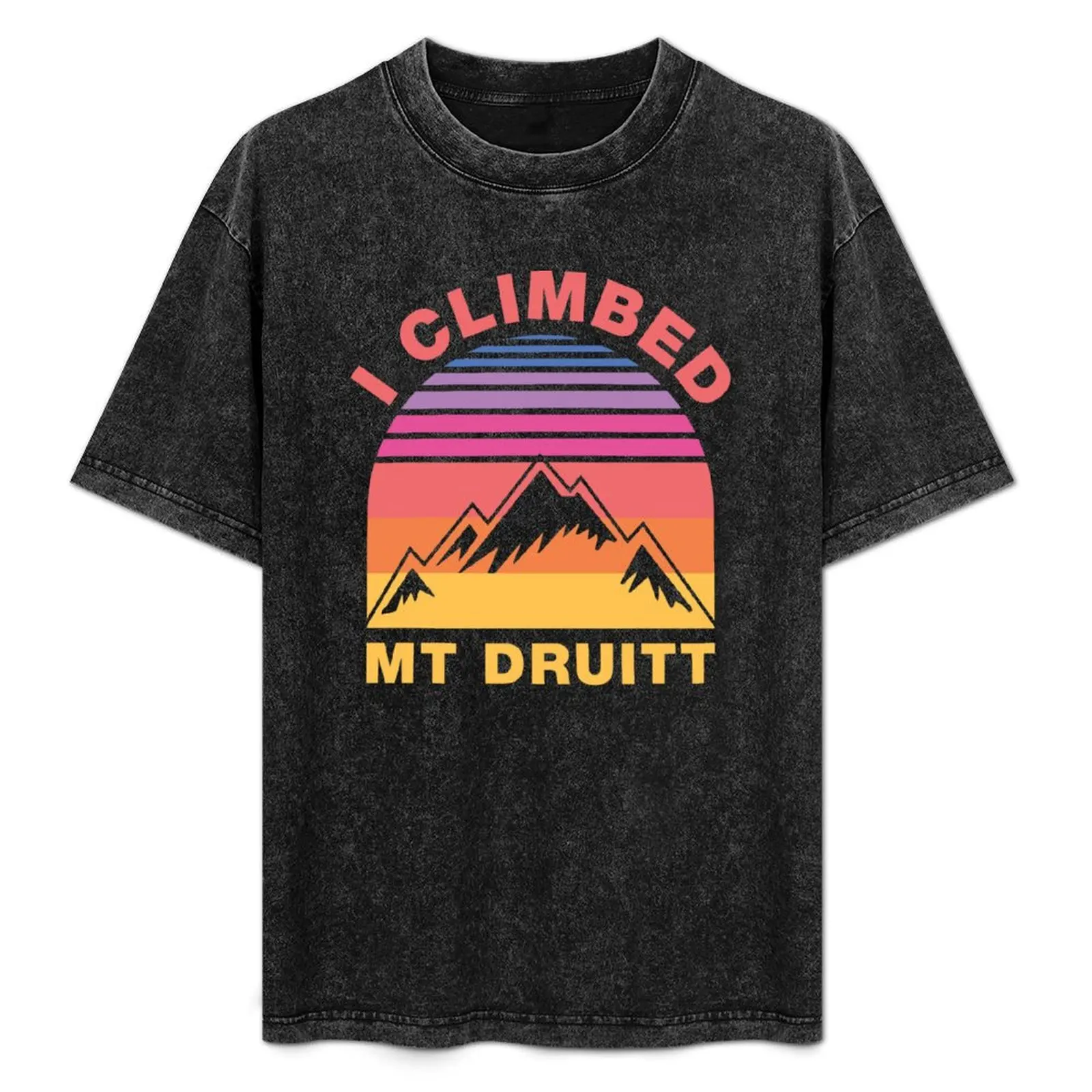 I Climbed Mt Druit Funny Australia City Quotes T-Shirt Quick Dry Light Sports T-Shirt