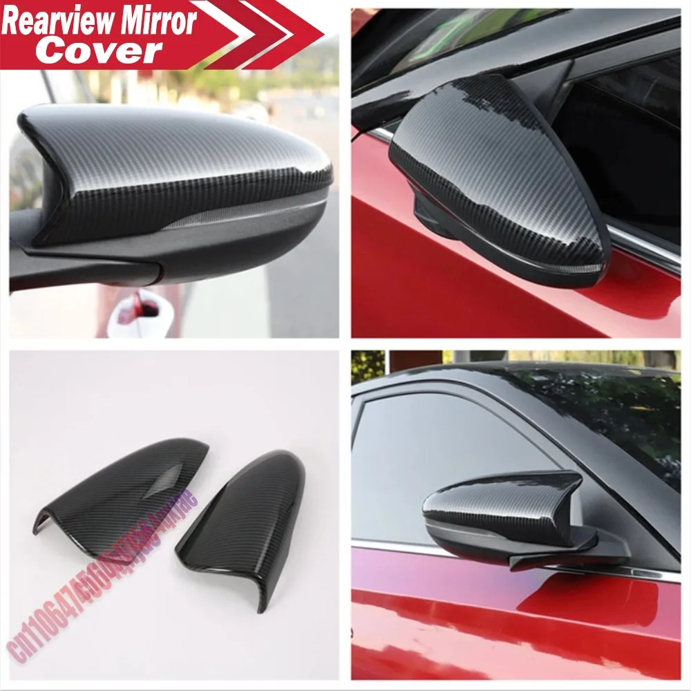For Hyundai LAFESTA BAYON I20 I20N 2020 2021 2022 2023 Car Rearview Side Mirror Cover Wing Cap Adhesive Sticker