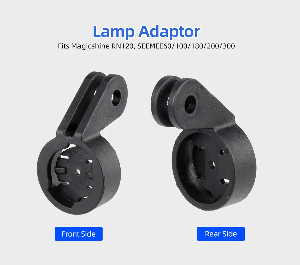 Deemount-Lichthalter für Magicshine RN120 SEEMEE 60 100 180 200 300 Rücklicht mit GoPro-Anpassung MTB-Fahrradsattelhalterung – Detail 2