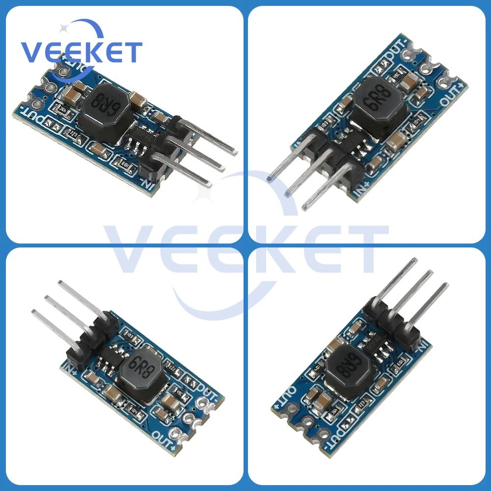 DC-DC Buck Module Mini 1.2A Buck Converter Power Module 5-40V to 5V/12V DC-DC Three-terminal Regulator