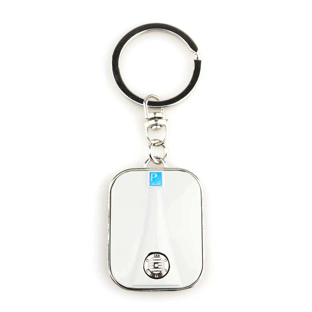 Hot Selling Chrome Keychain Zinc Alloy KeyRing Key Chain For Piaggio Vespa Primavera 150 SPRINT 150 GTS 300 ie LXV 125