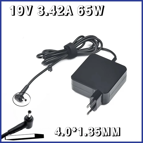 Imagen 1 del producto 19V 3.42A 65W 4.0x1.35mm adaptador de CA cargador de ordenador portátil para Asus Vivobook 15 X512 X512F X512FB X512FJ X512FL X512U X512UA X512UB