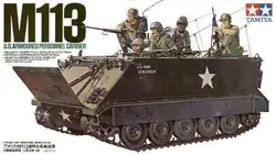 Tamiya 35040 1/35 Scale Military Model Kit US M113 Armored Personnel Carrier Model Building