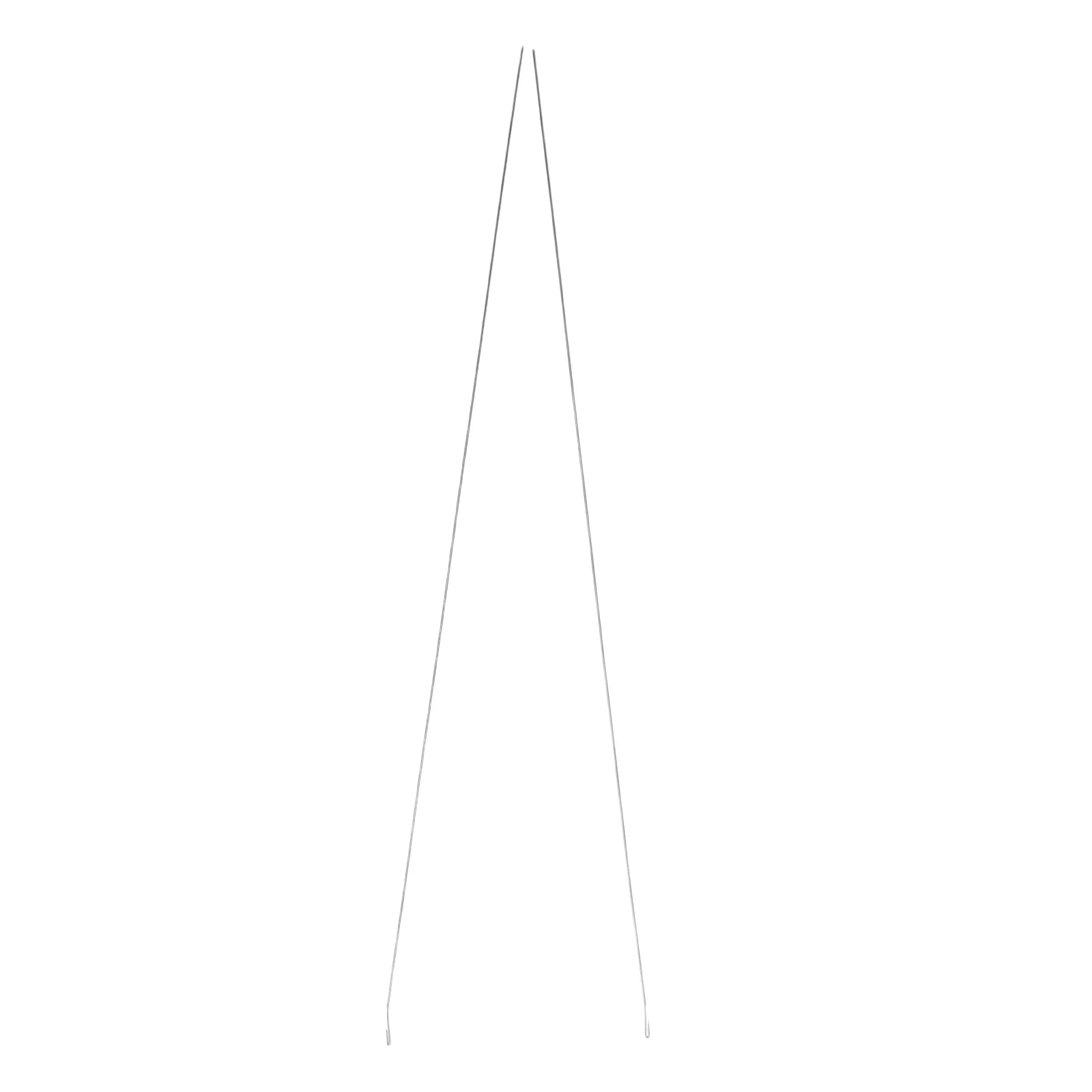 2 قطعة إبر خيوط الخرزة الفولاذ المقاوم للصدأ سوار حبة إبرة أداة DIY بها بنفسك مستلزمات صناعة المجوهرات إبر الديكور