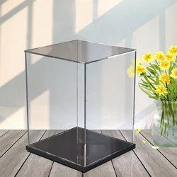 Acrylic Model Display Box Highly Transparent Countertop Showcase Protection Dustproof Rack for Toys Figures Action Home Decor