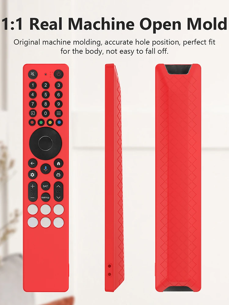 Pour TCL RC833A Silicone TV étui à distance pour Smart TV TCL télécommande Protection couverture anti-chute RC couverture TV fournitures outil