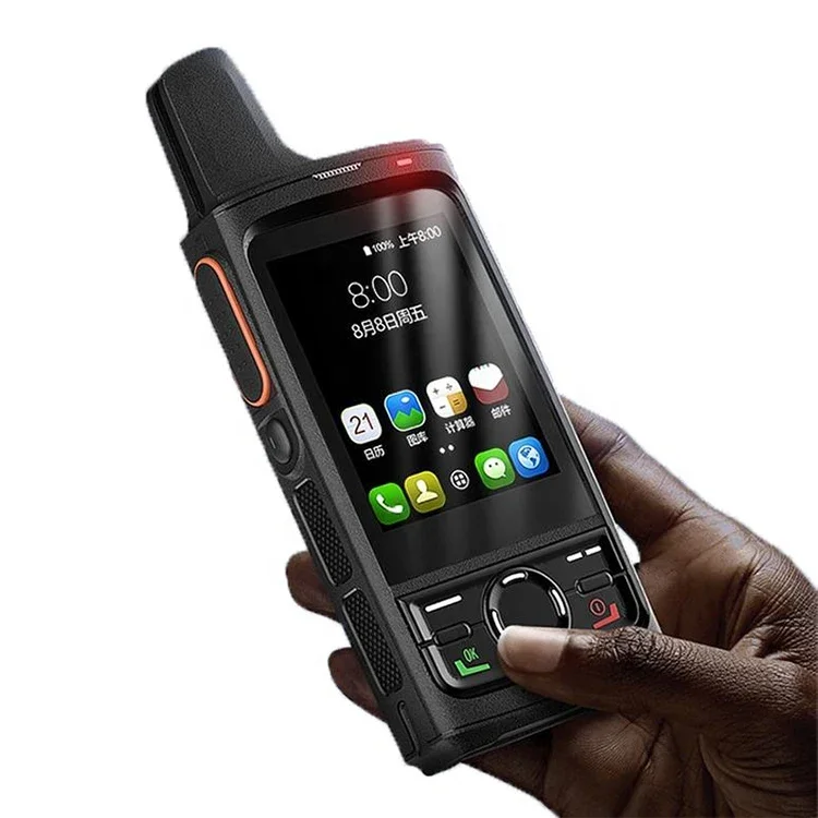 2023 New Arrive 4G Lte Gps Touch Screen Smartphone And Two Way Radio Handheld Mini Walkie Talkie 1000km