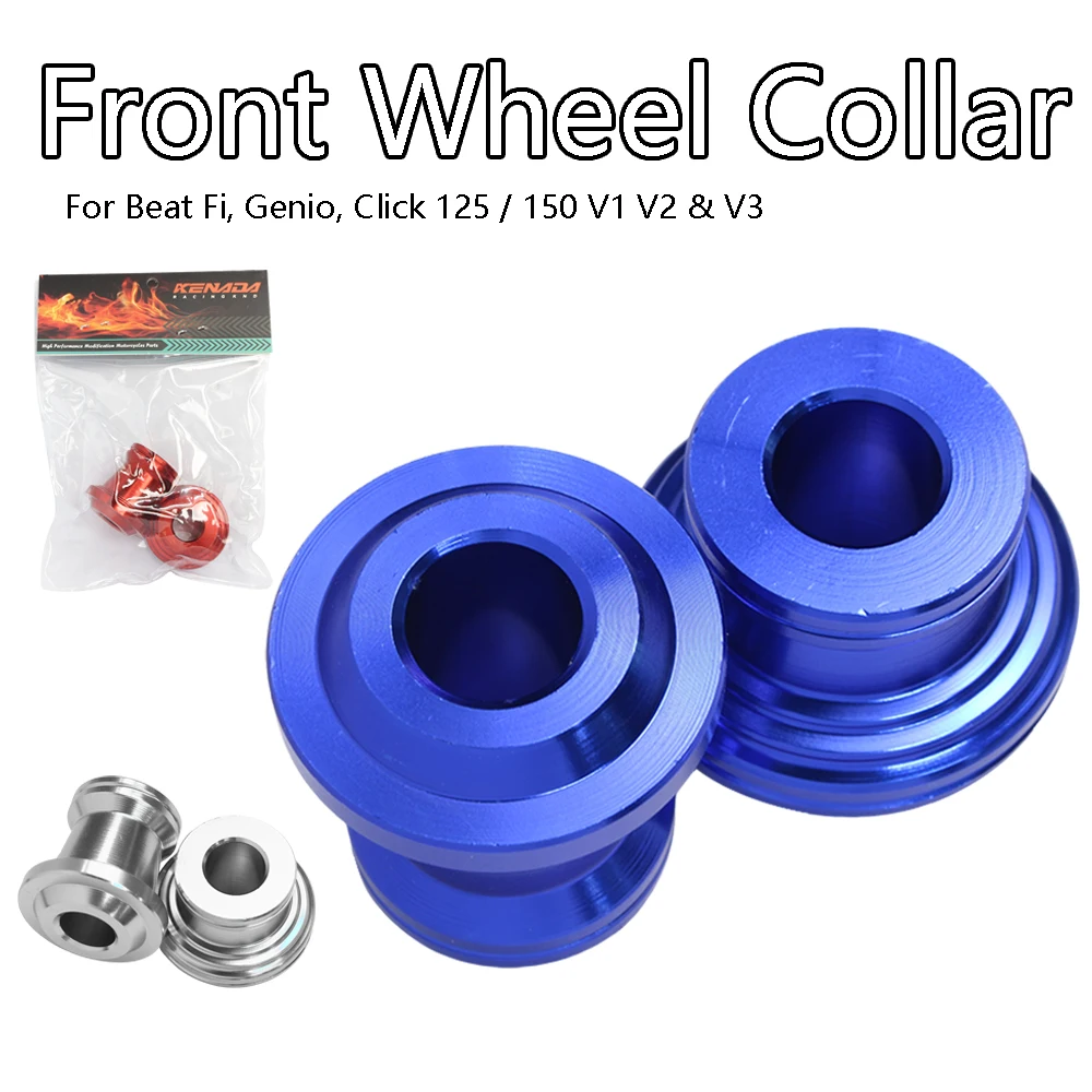 

For Front Wheel Collar/Bush Tayar Depan Beat Fi, Genio, Click 125 / 150 V1 V2 & V3