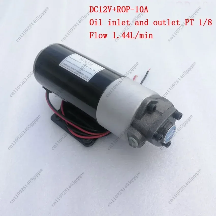DC 12V/24V AC 220V Dieselölpumpe Elektrische Hydraulikpumpe Kleine DC-Ölpumpe Mikro-Zahnradpumpe Ölsprüher – Detail 5