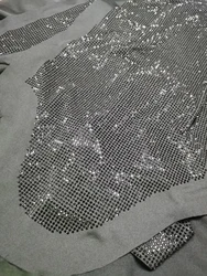 Crystallized Design Muster Kleidung Anpassen Made Bekleidungs Mode Bling Strass Kristall Nähen Cosplay Puppe Kleid SS30