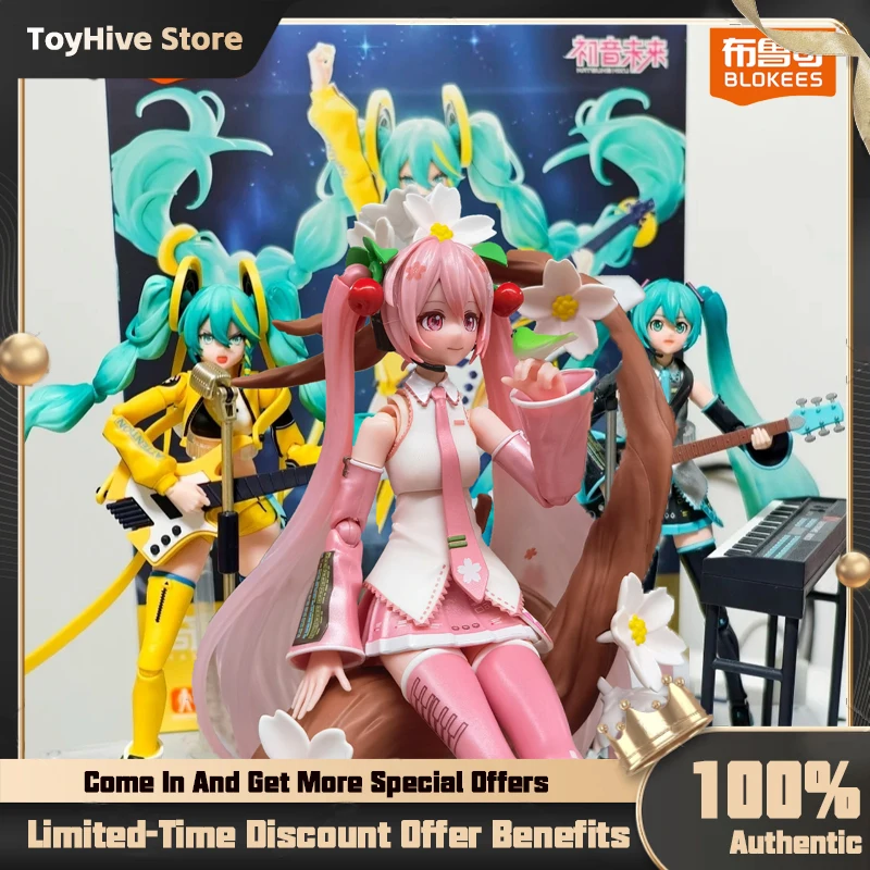 【en-stock】blokees-fantastics-hatsune-miku-serendipity-edition-q-ver-vivid-echoes-sakura-assemblage-mobilite-modele-jouets-cadeau