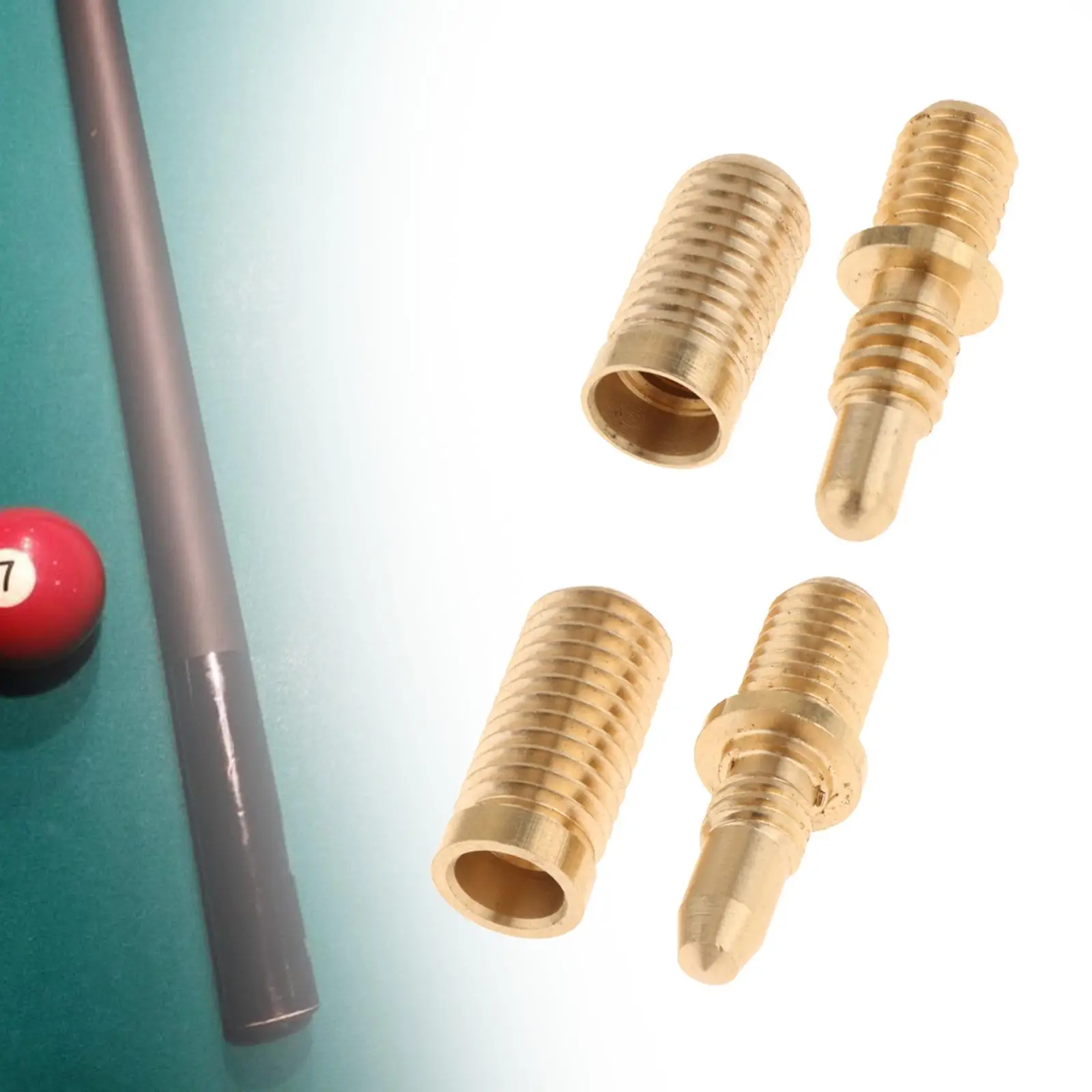 

Соединительный винт для бильярдного кия Медный крепление для бильярдного кия Винты для бильярдного кия