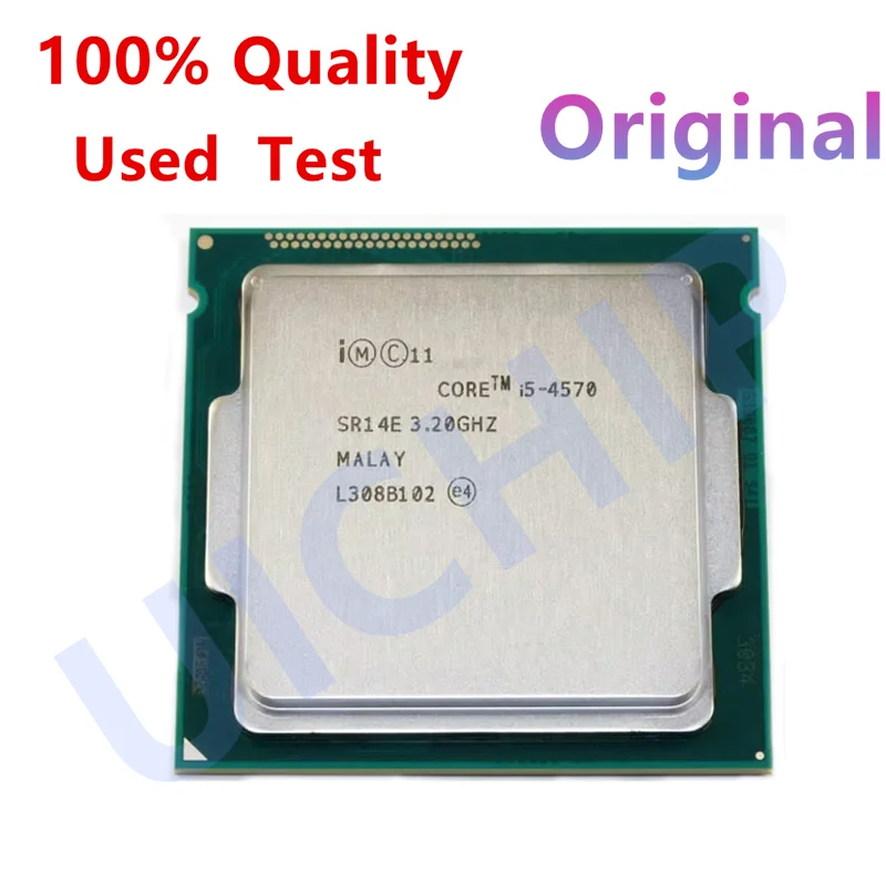 

100% Оригинальный Core i5 4570 3,2 ГГц 6 Мб LGA 1150 четырехъядерный ЦПУ процессор SR14E