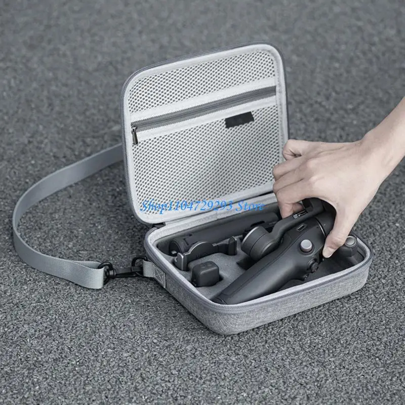 

Y2GD Travel Friendly Protective Case Organiser Bag for OM 7/OM 7P Stabiliser Gray