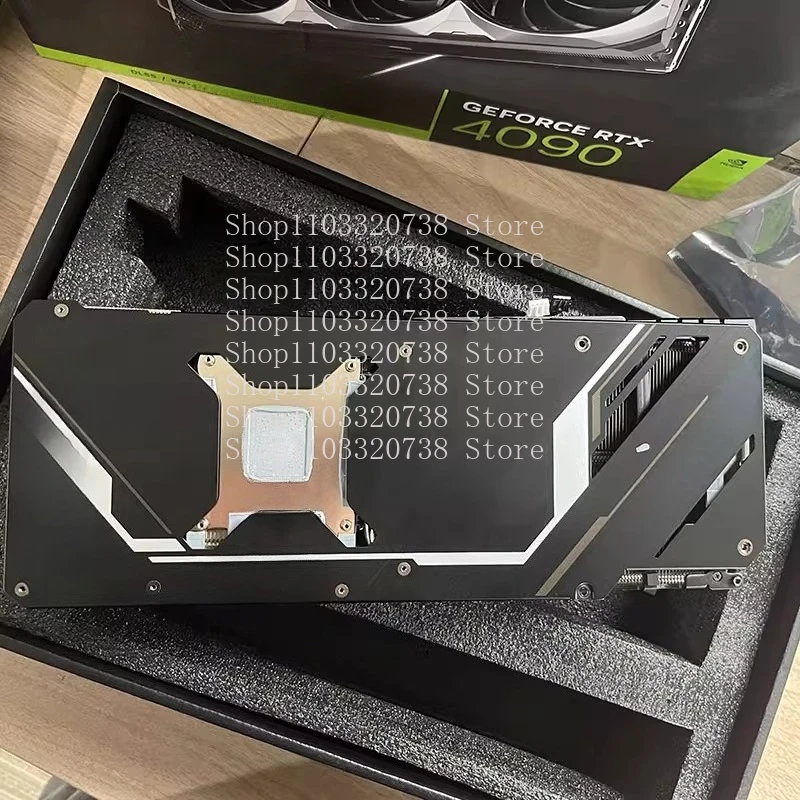 حافظة بطاقات الرسومات MSI RTX 4090 24G VENTUS 3X OC Wanshida مع صندوق ألوان وليس بطاقة الرسومات نفسه