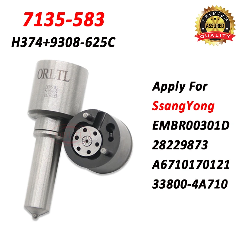 

Новые ремонтные комплекты 33800-4A710, форсунки 7135-583, клапаны G374 H374, 9308-625C для SSANGYONG EMBR00301D A6710170121