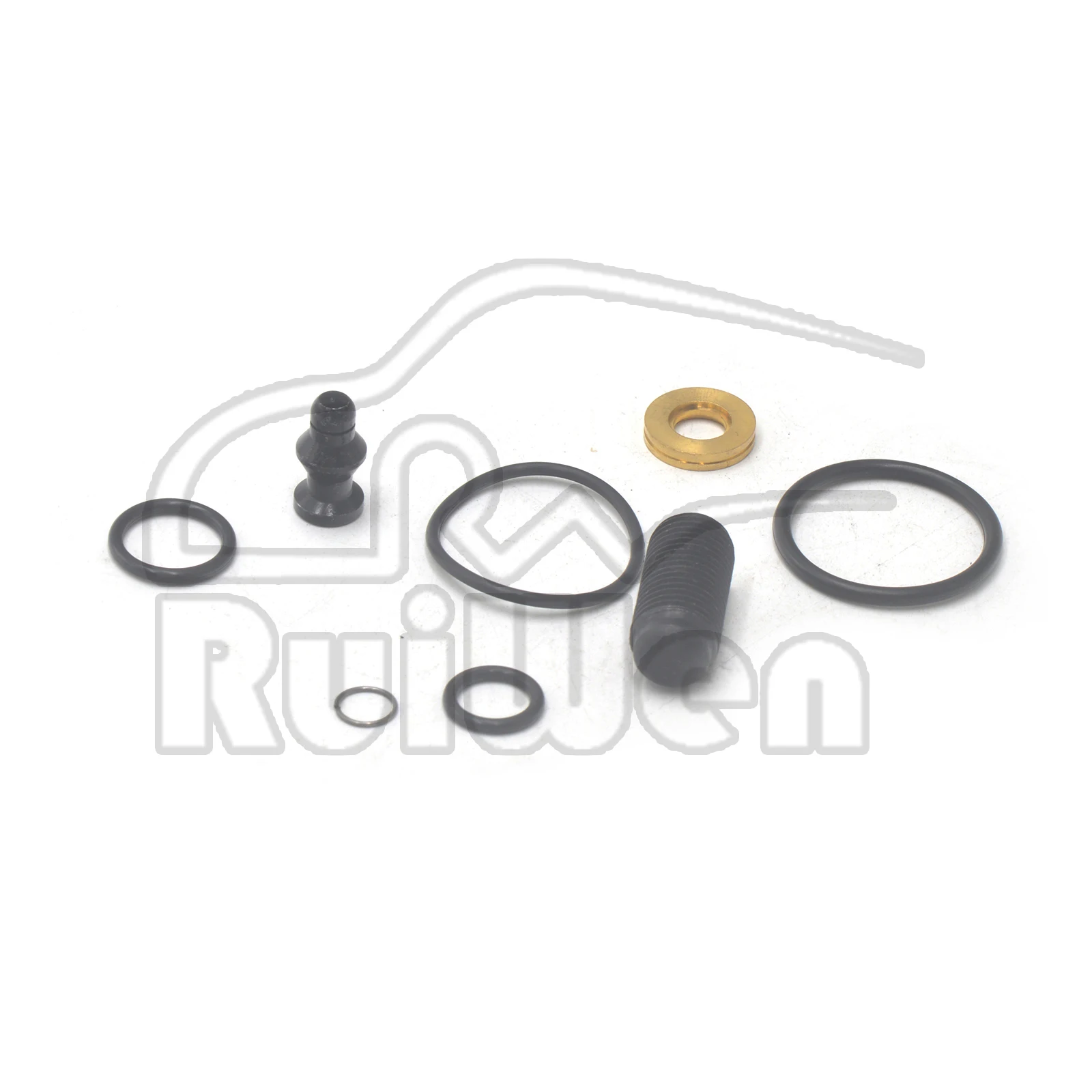 Engine Fuel Injector Seal Injector Seals for Skoda Superb Leon Toledo Audi A6 VW Polo Touran Touareg Transporter 038198051C
