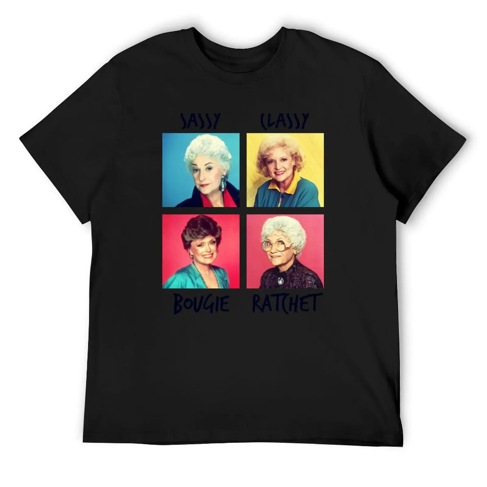 Savage Golden Girls T-Shirt rapper graphic tees customs summer top mens vintage t shirts