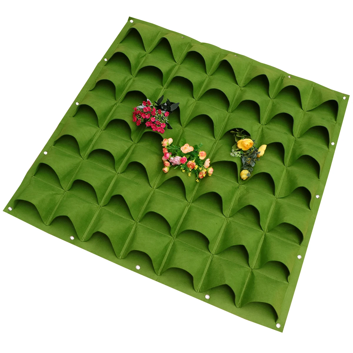 

Vertical Grow Bag Planter Wall Hanging Nursery Bag for Gardening Vegetable Felt Material Planting Pockets