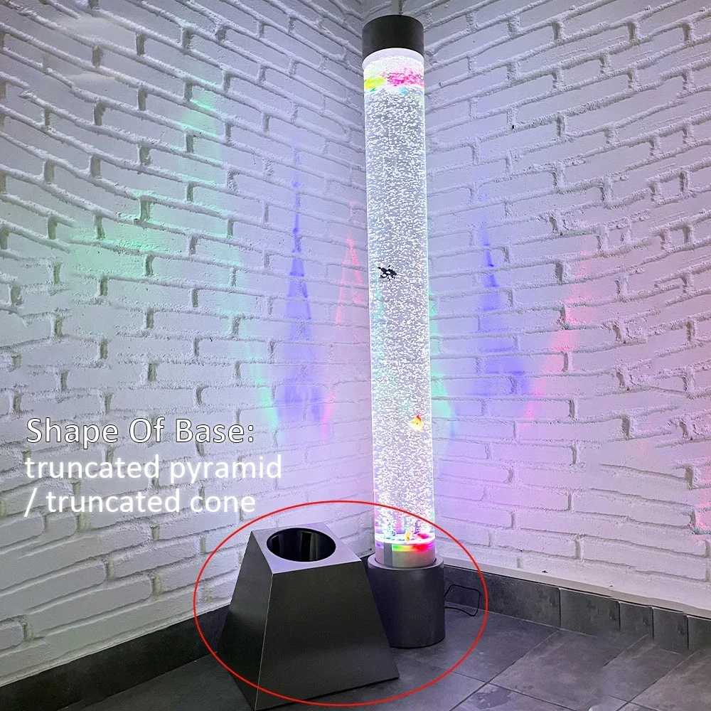 Lampu Gelembung LED Berubah Warna Tabung Ikan Gelembung Air Tabung Gelembung LED Sensorik