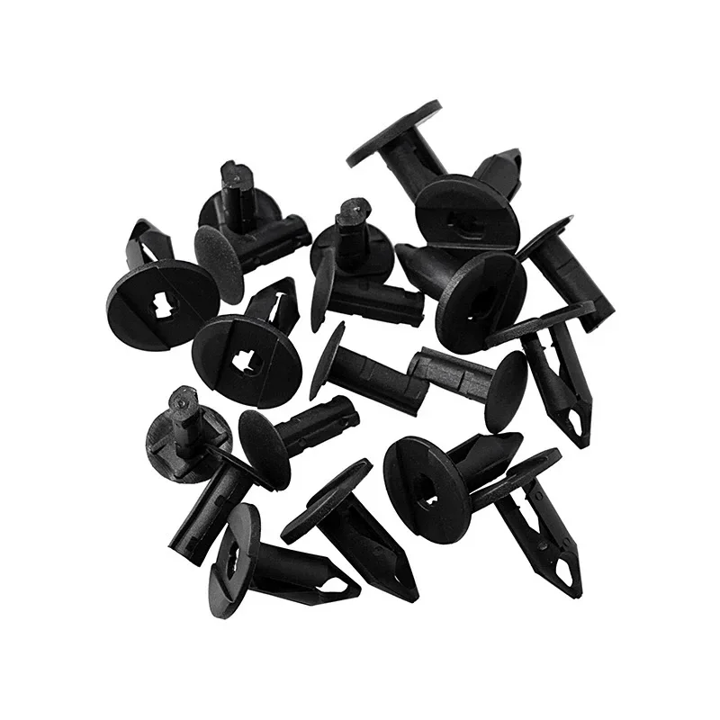 Car Door Trim Panel Clip Fasteners Auto Bumper Fastener 8mm Hole Rivet Retainer Push Pin for Audi Buick Chrysler Honda 100Pcs