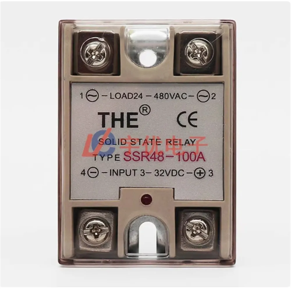 

1pcs Solid state relay SSR48-50A SSR48-60A SSR48-70A SSR48-80A SSR48-90A SSR48-100A