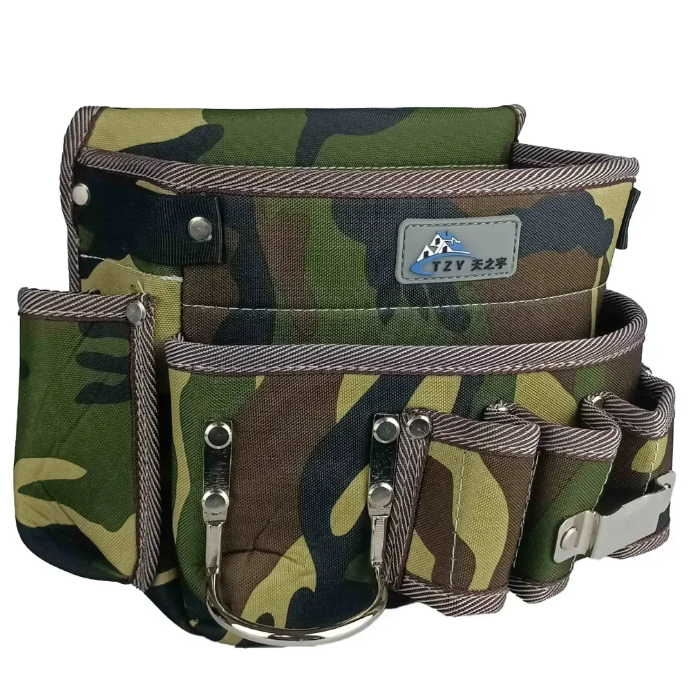 

NEW Oxford Tool Bag Cloth Multi-functional Electrician Waist Pouch Belt Storage Holder Organizer Garden Tool Kits Waist Packs